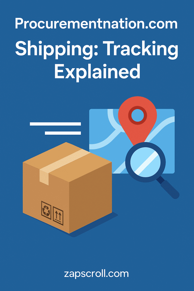 Streamline Your Supply Chain with procurementnation .com shipping